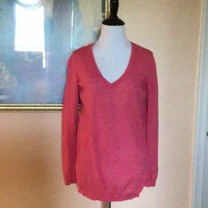 Gap coral pink light weight sweater